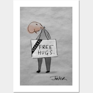 Free hugs Posters and Art